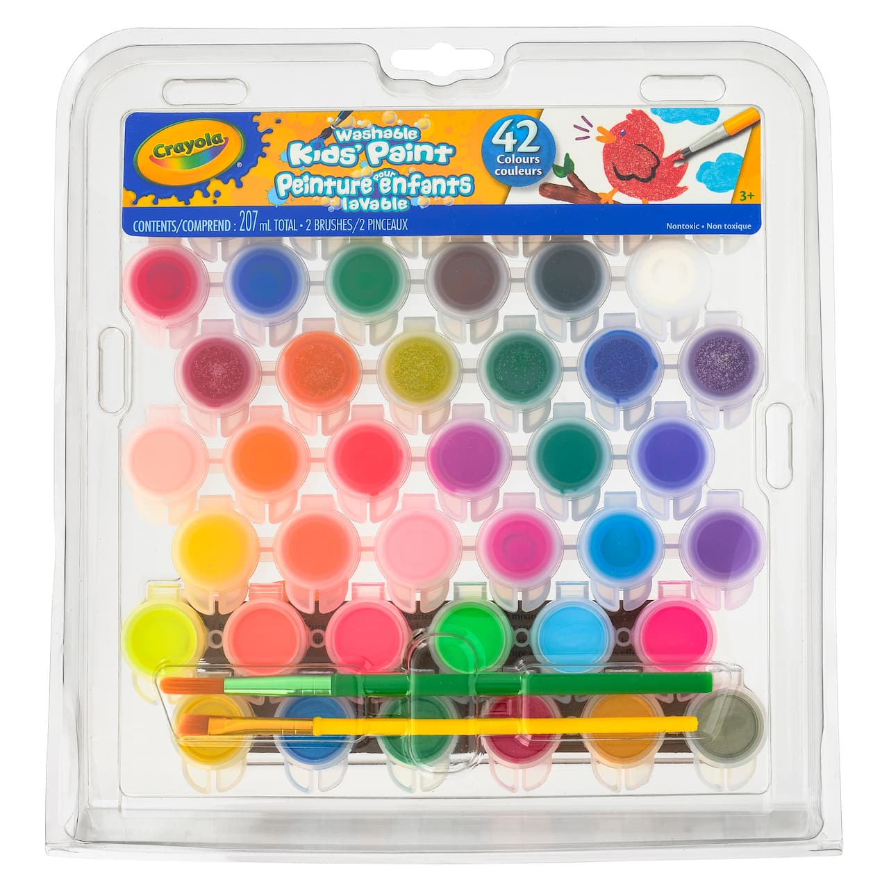 Ensemble de peintures lavables pour enfants de Crayola